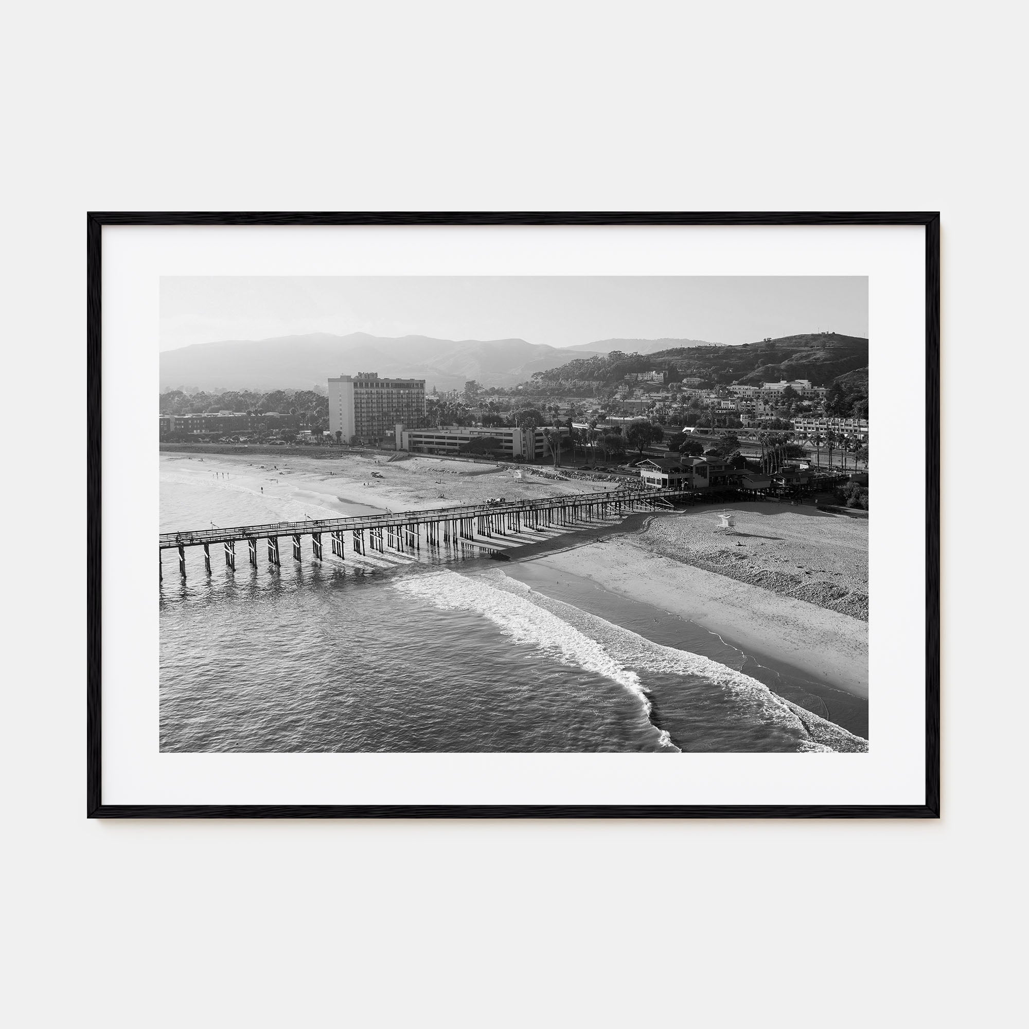 Ventura Landscape B&W No 2 Poster
