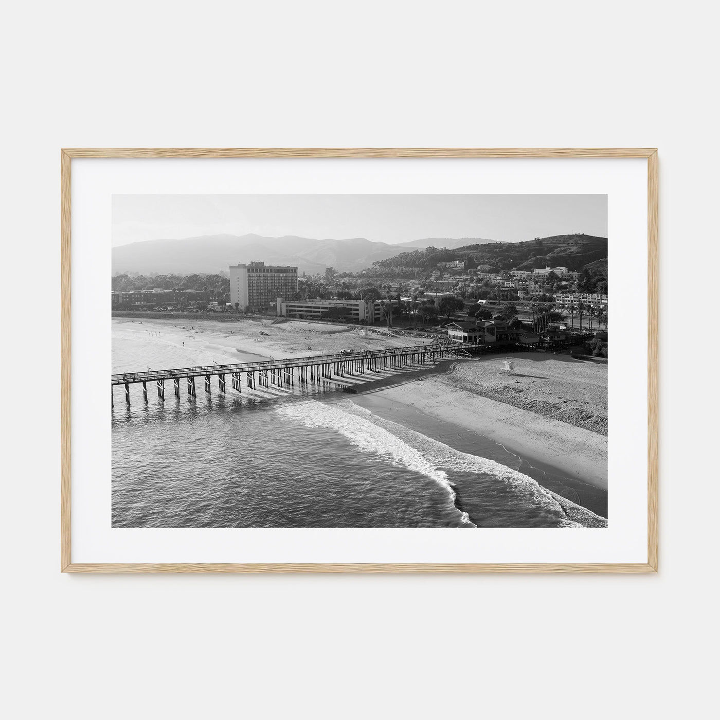 Ventura Landscape B&W No 2 Poster