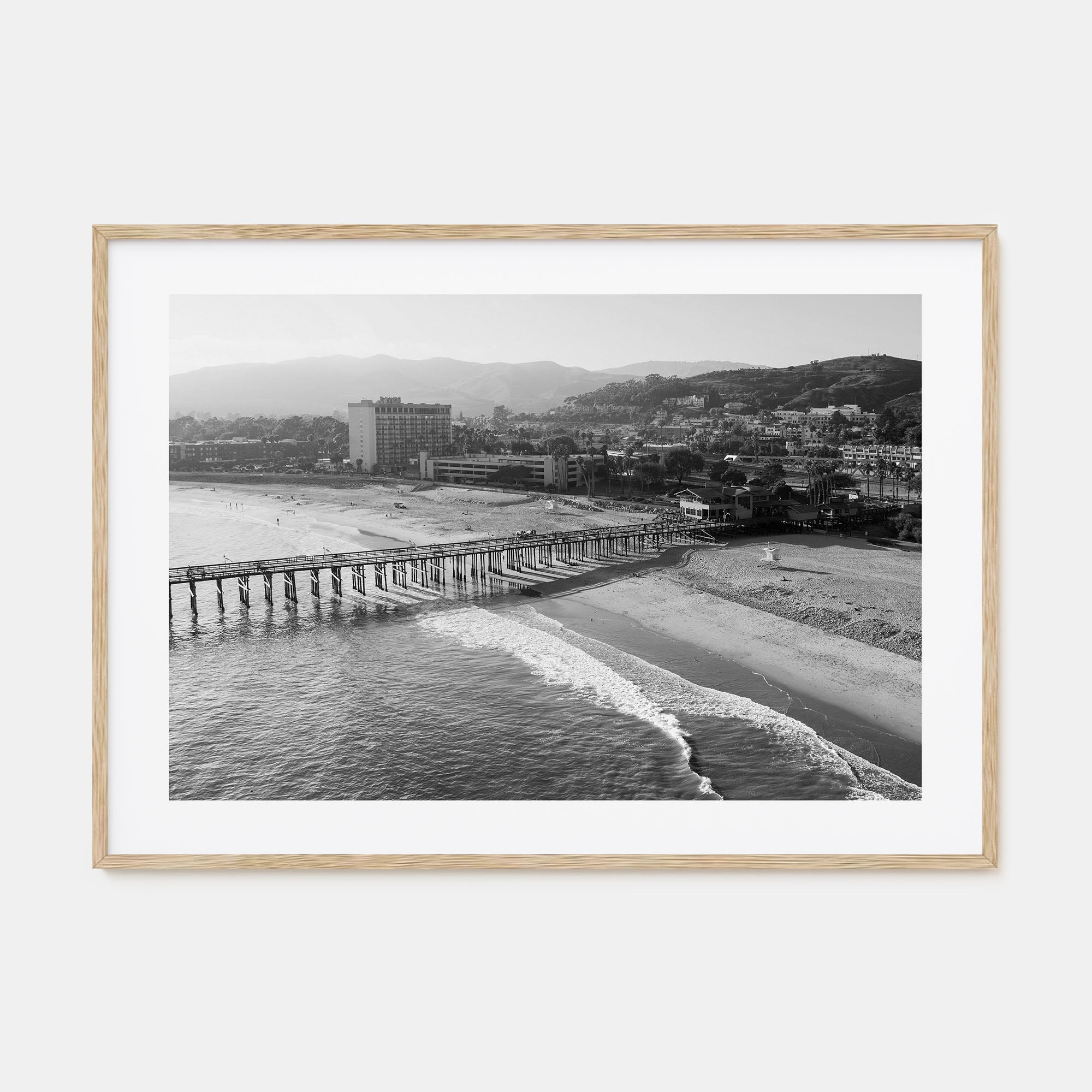 Ventura Landscape B&W No 2 Poster
