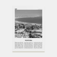 Ventura Travel B&W No 1 Poster