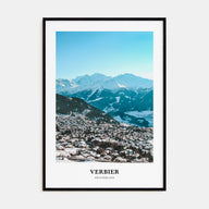 Verbier Portrait Color Poster