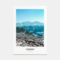 Verbier Portrait Color Poster