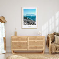 Verbier Portrait Color Poster