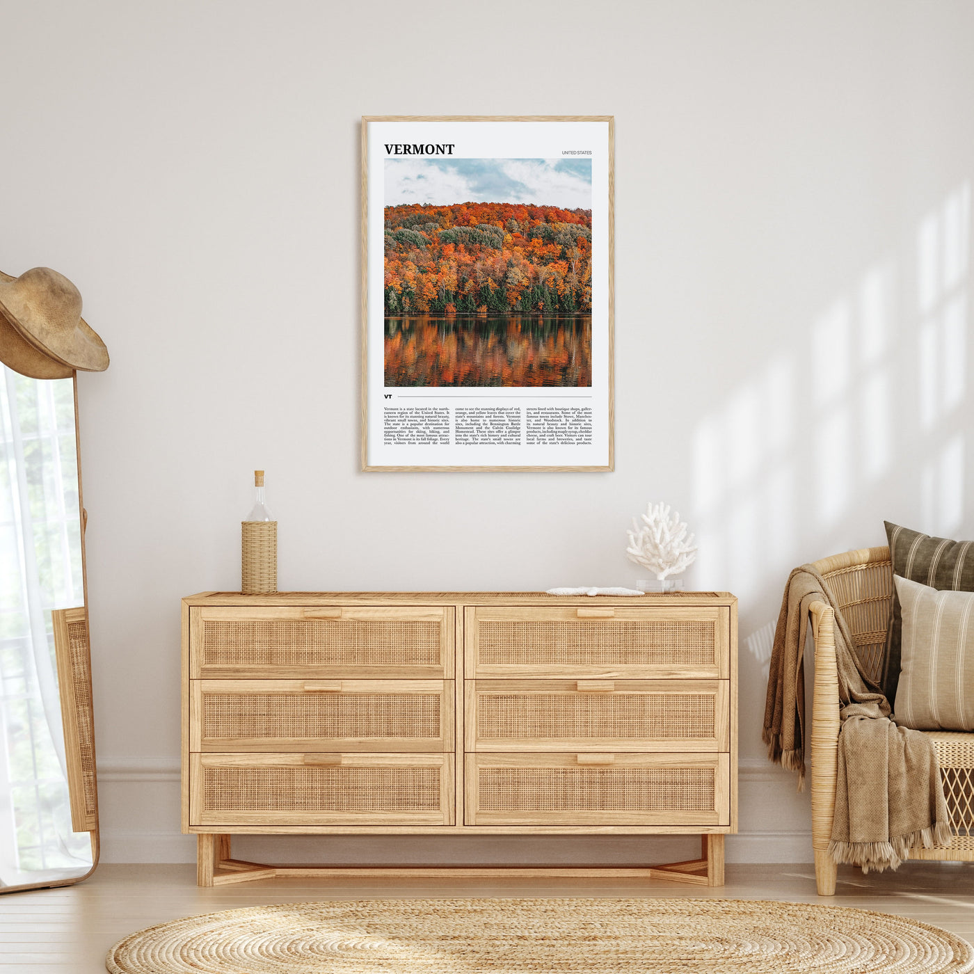 Vermont Travel Color No 3 Poster