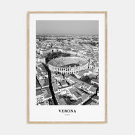 Verona Portrait B&W No 1 Poster