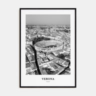Verona Portrait B&W No 1 Poster