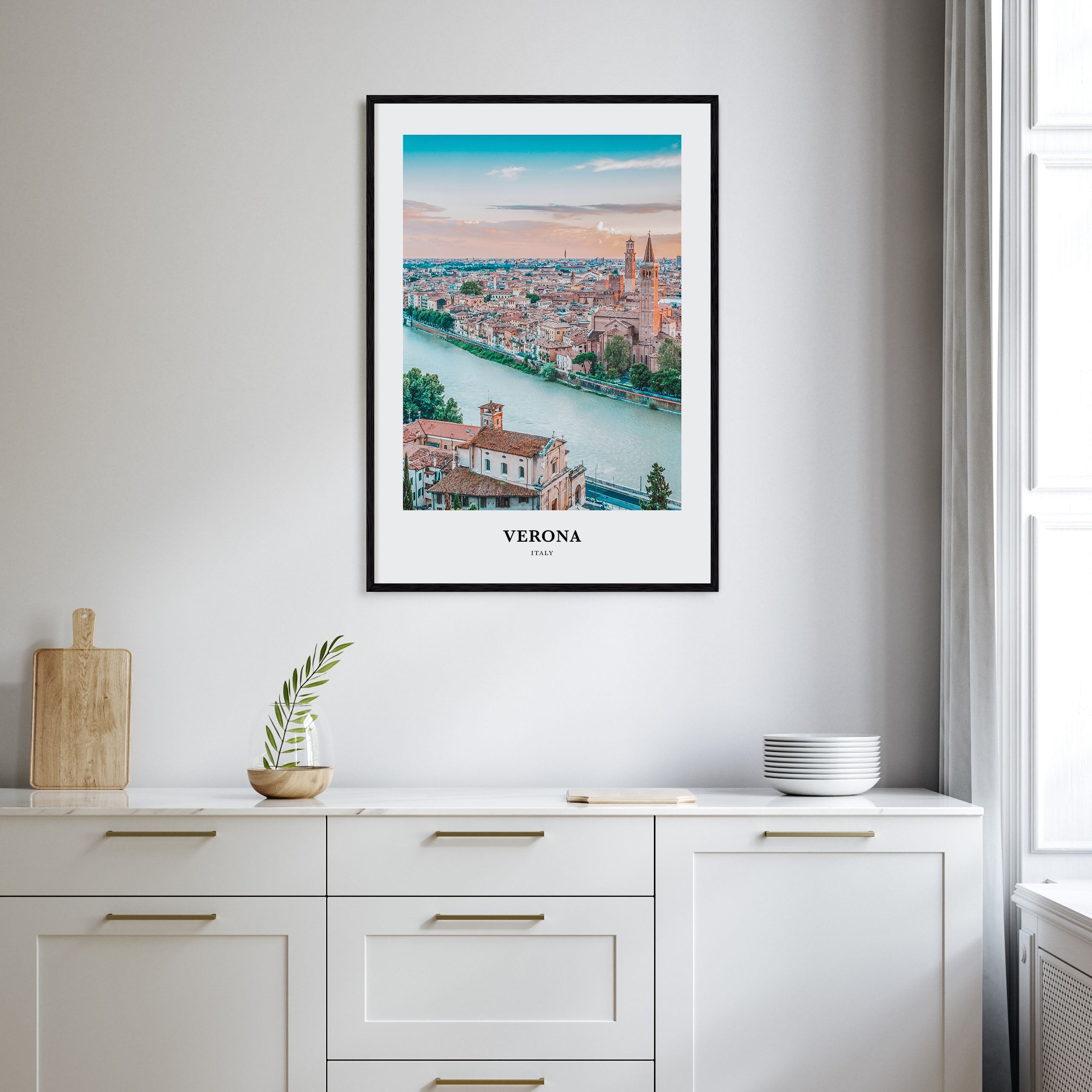 Verona Portrait Color Poster