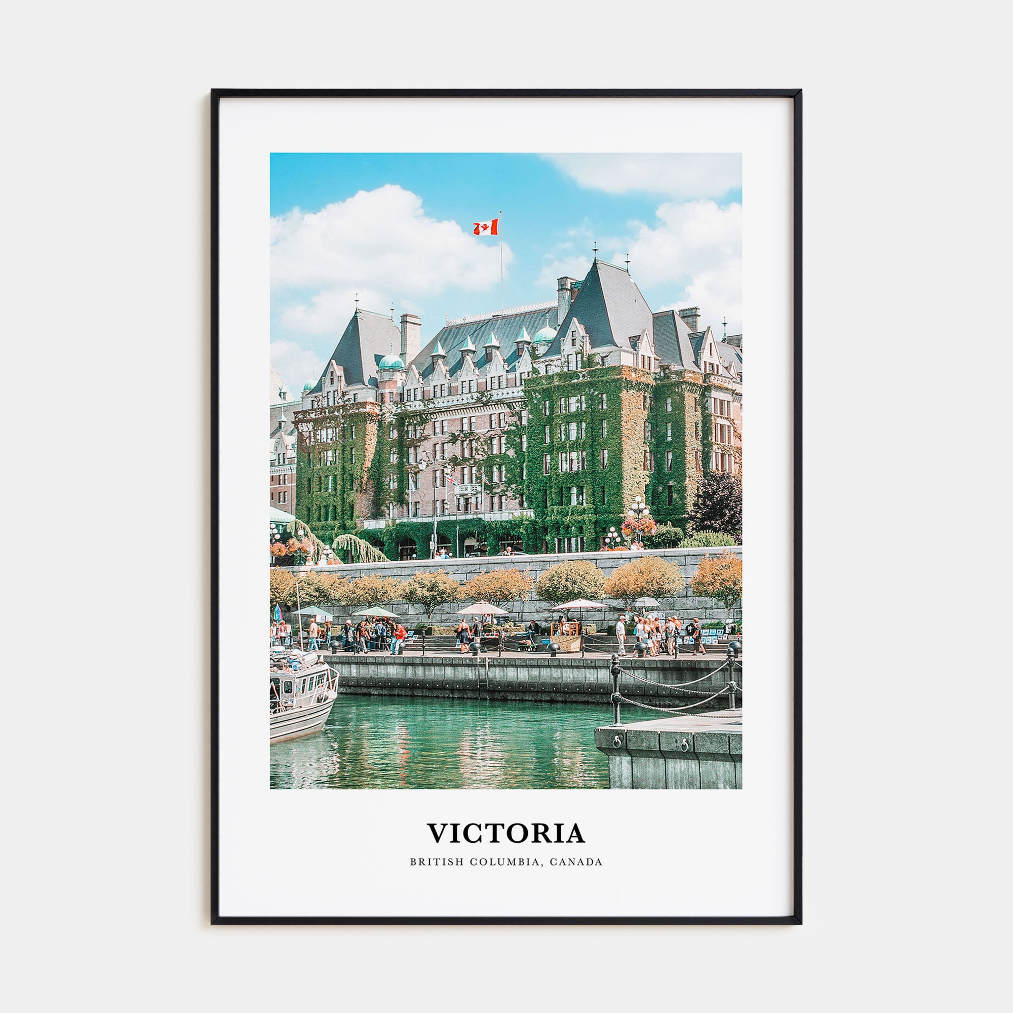 Victoria, Canada Portrait Color Poster
