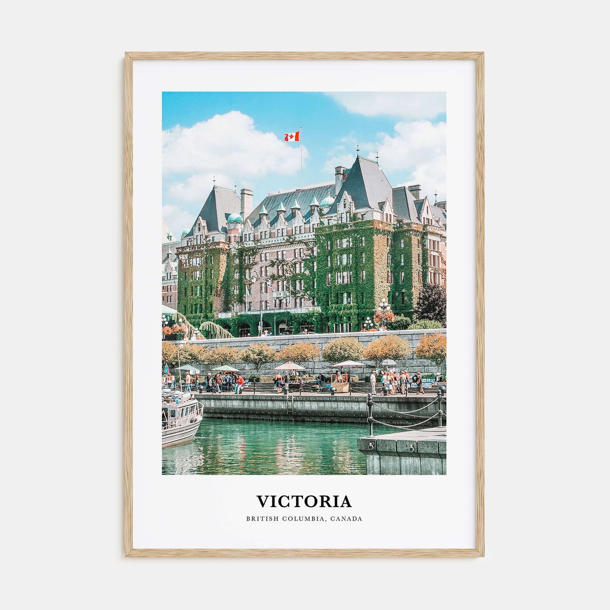 Victoria, Canada Portrait Color Poster