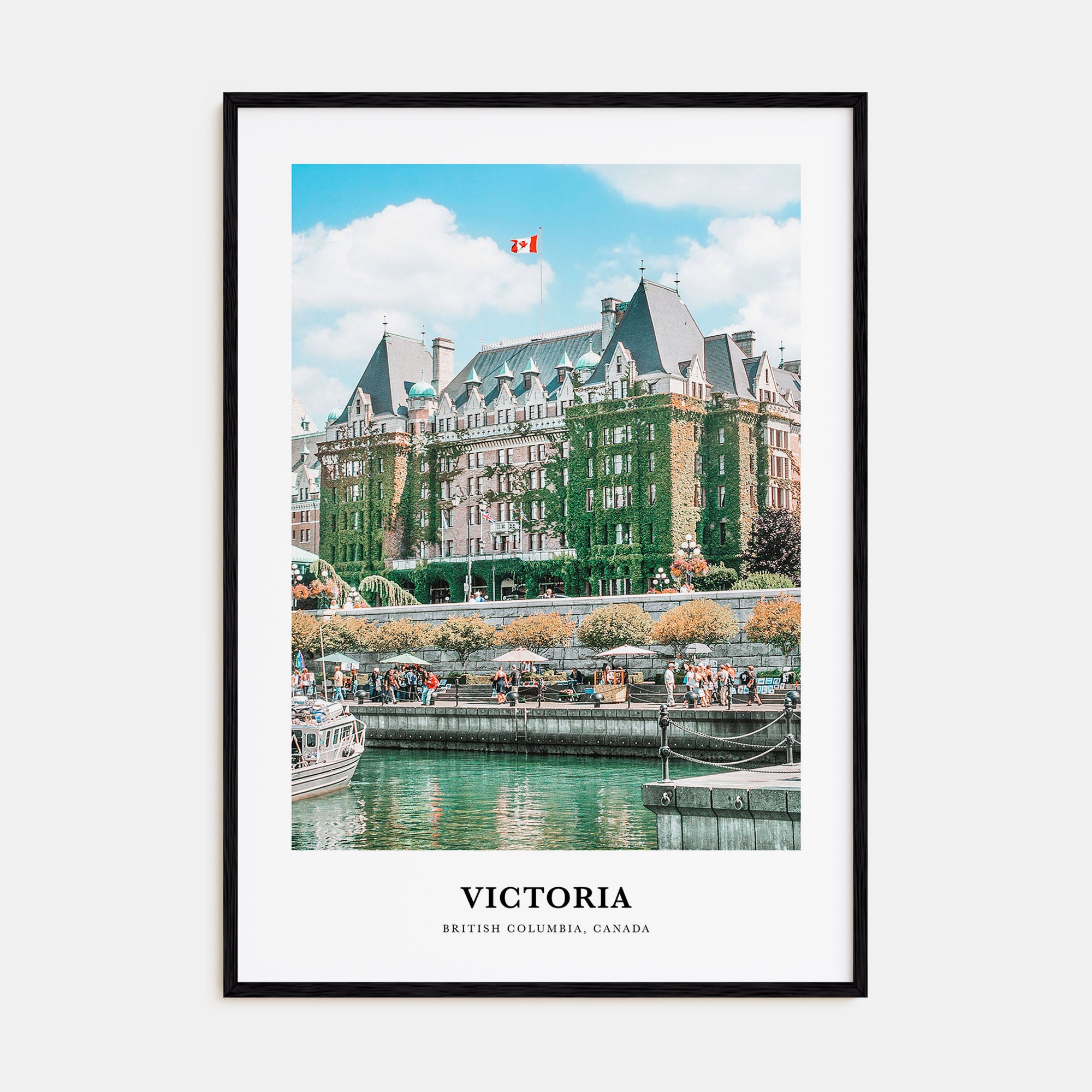 Victoria, Canada Portrait Color Poster