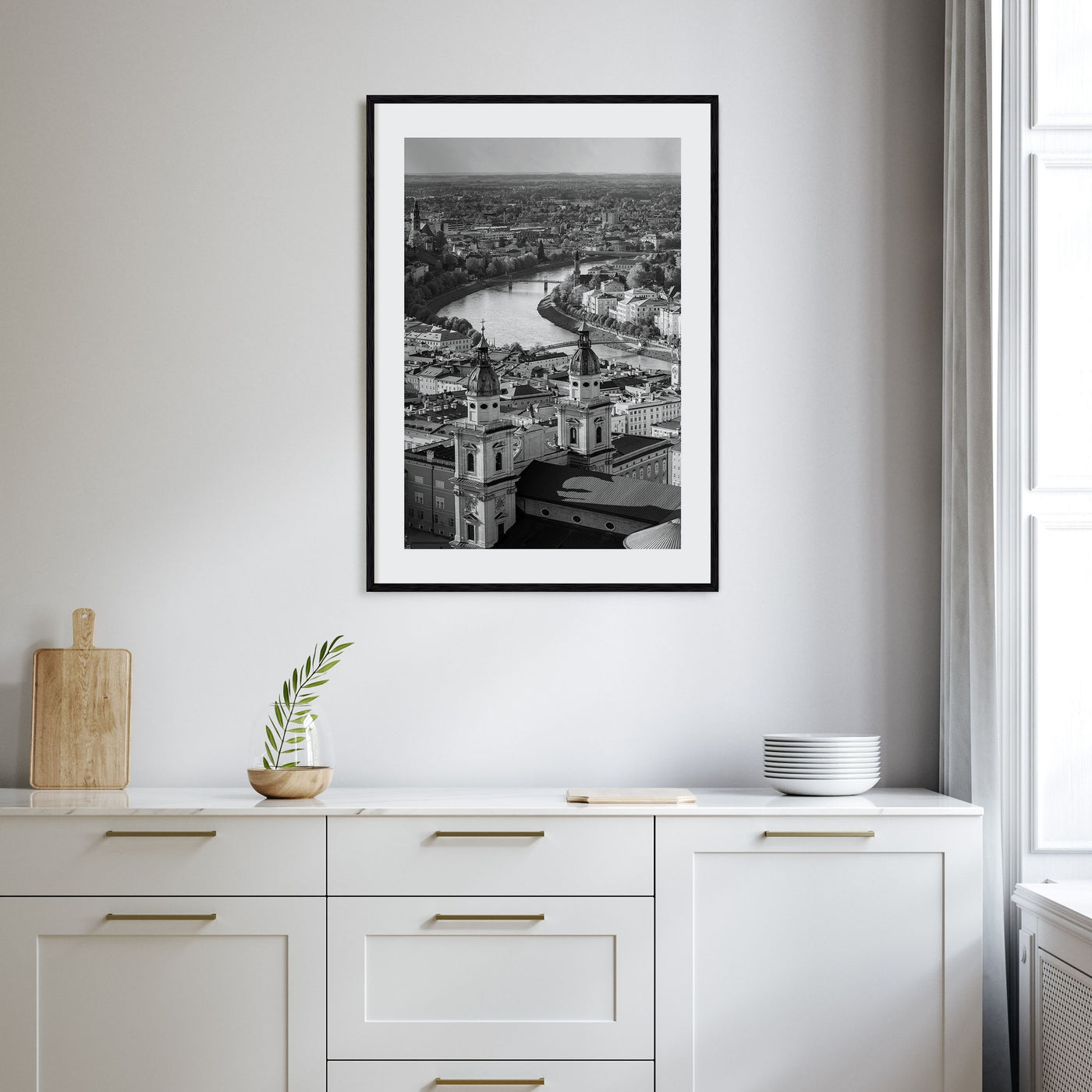 Vienna Photo B&W Poster