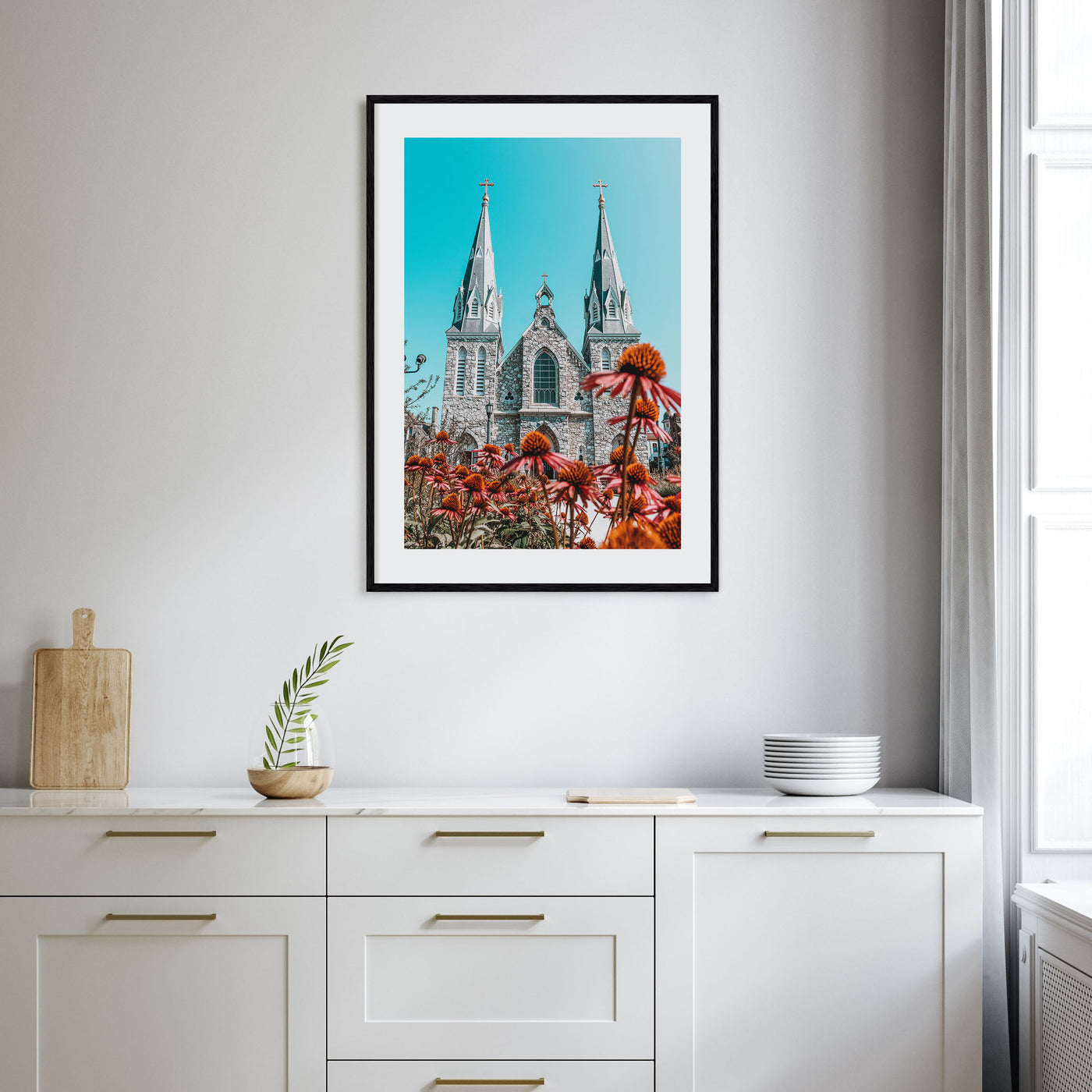 Villanova Photo Color Poster