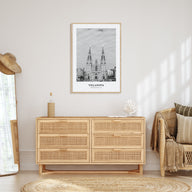 Villanova Portrait B&W Poster