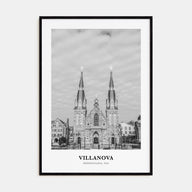 Villanova Portrait B&W Poster
