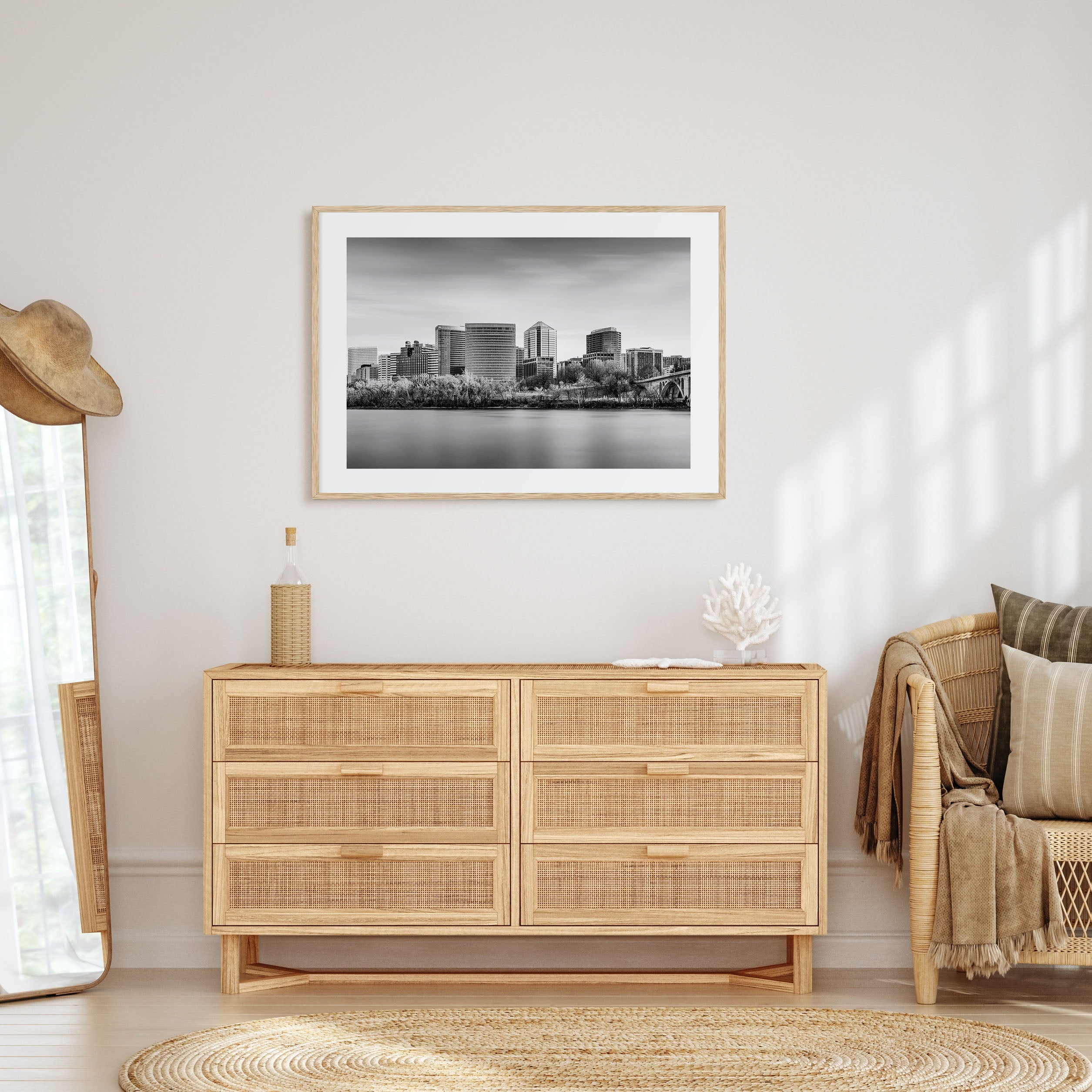 Virginia Landscape B&W Poster