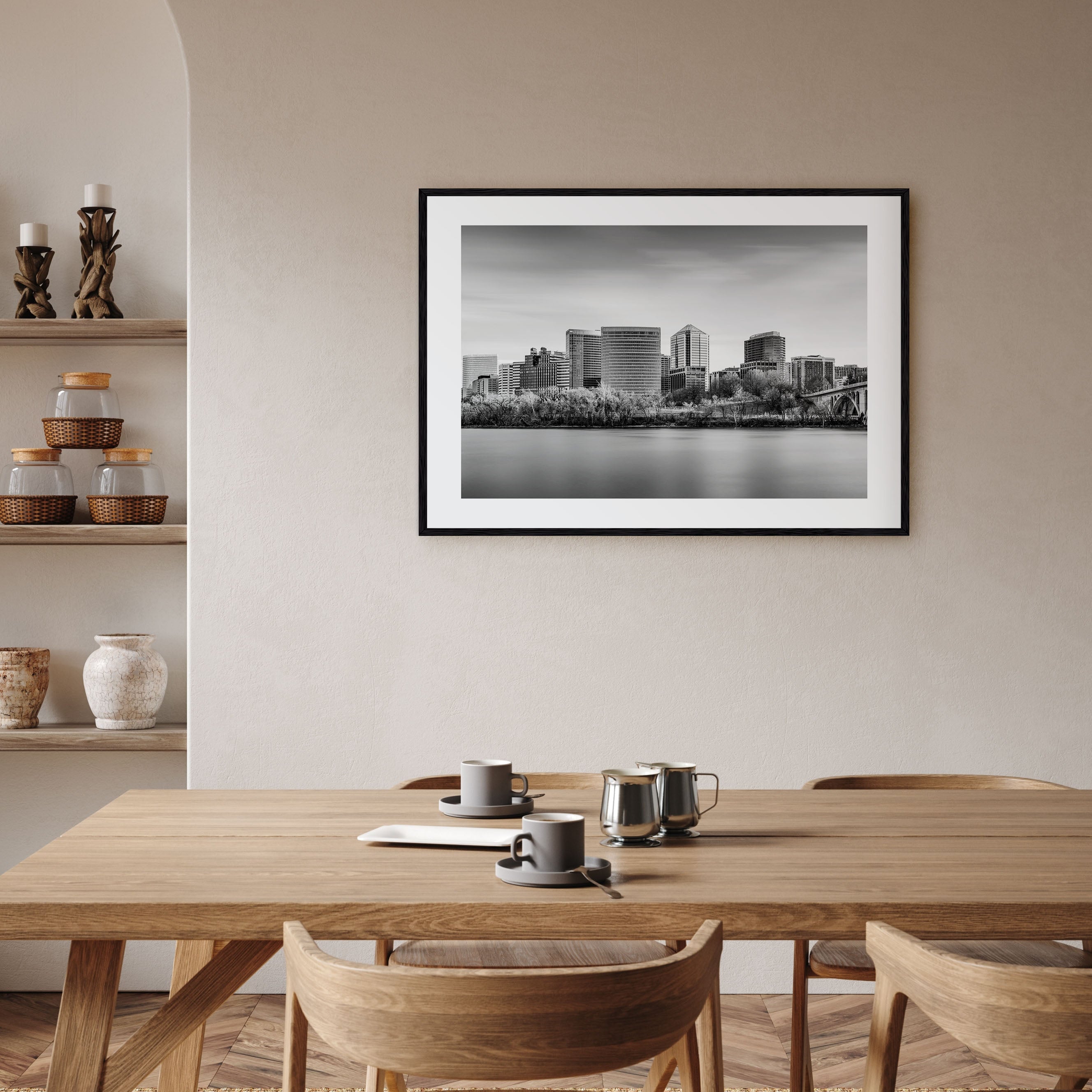 Virginia Landscape B&W Poster