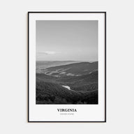 Virginia Portrait B&W No 2 Poster