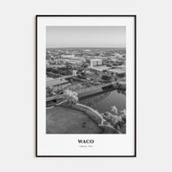 Waco Portrait B&W Poster