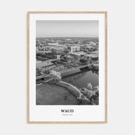 Waco Portrait B&W Poster