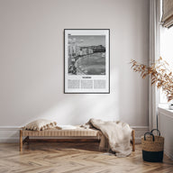 Waikiki Travel B&W Poster