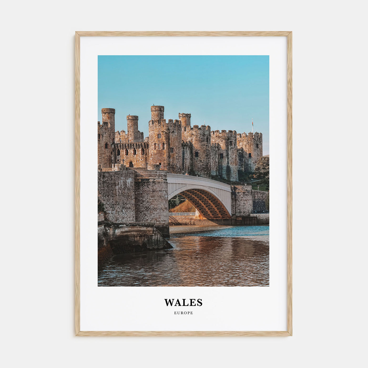 Wales Portrait Color Poster