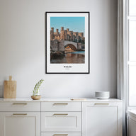 Wales Portrait Color Poster