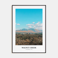 Walnut Creek Portrait Color Poster
