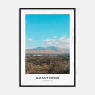 Walnut Creek Portrait Color Poster