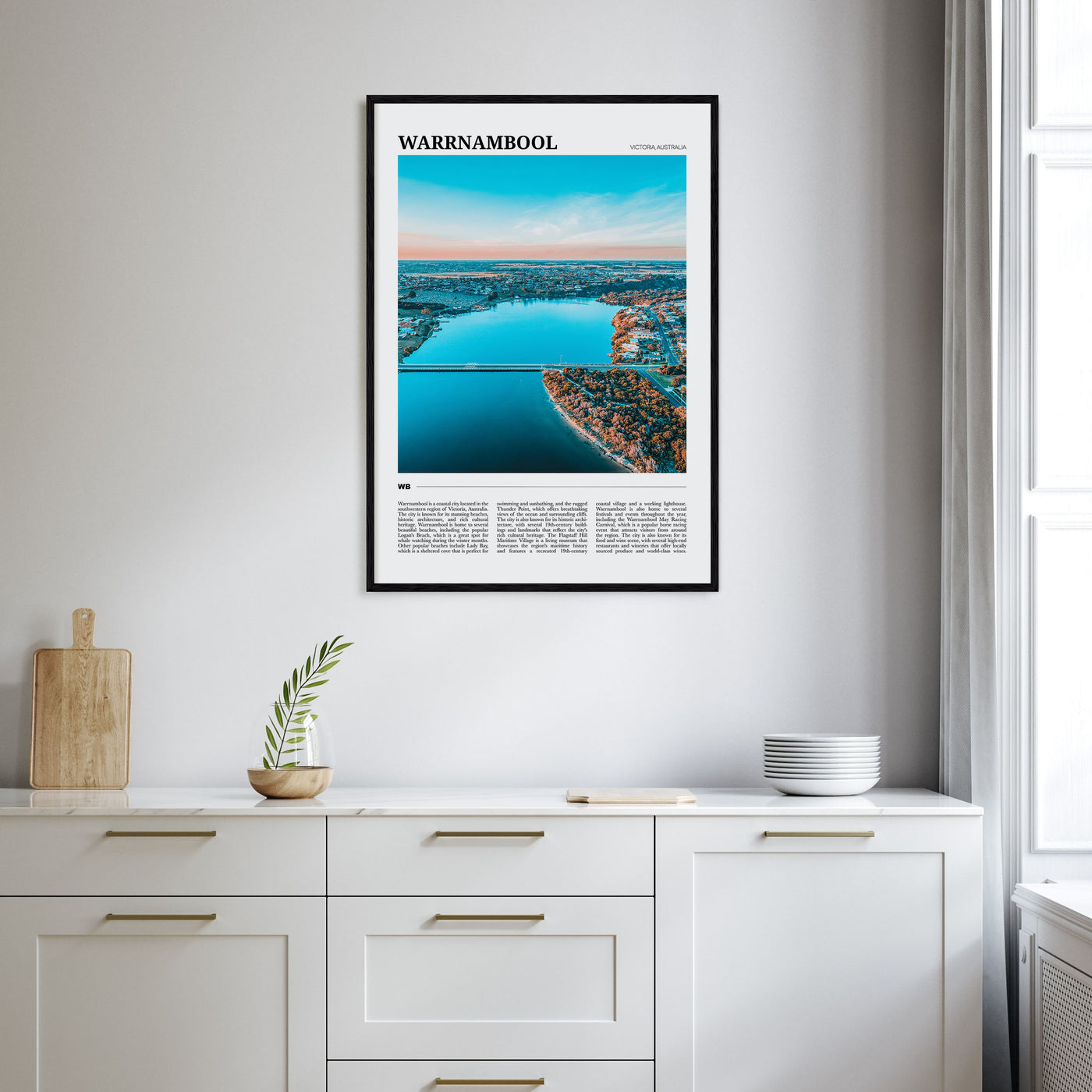 Warrnambool Travel Color Poster