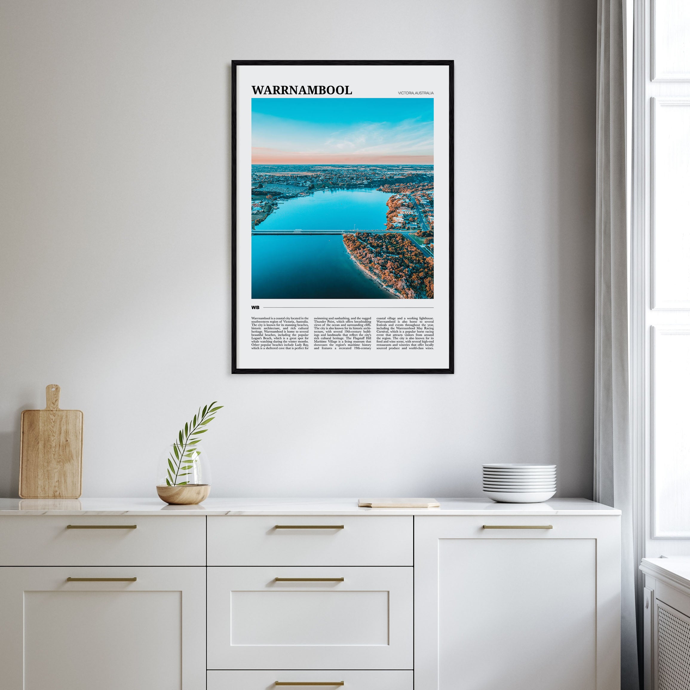 Warrnambool Travel Color Poster