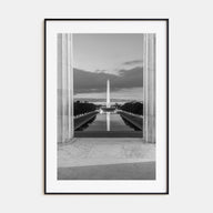 Washington, D.C. Photo B&W No 2 Poster