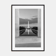 Washington, D.C. Photo B&W No 2 Poster