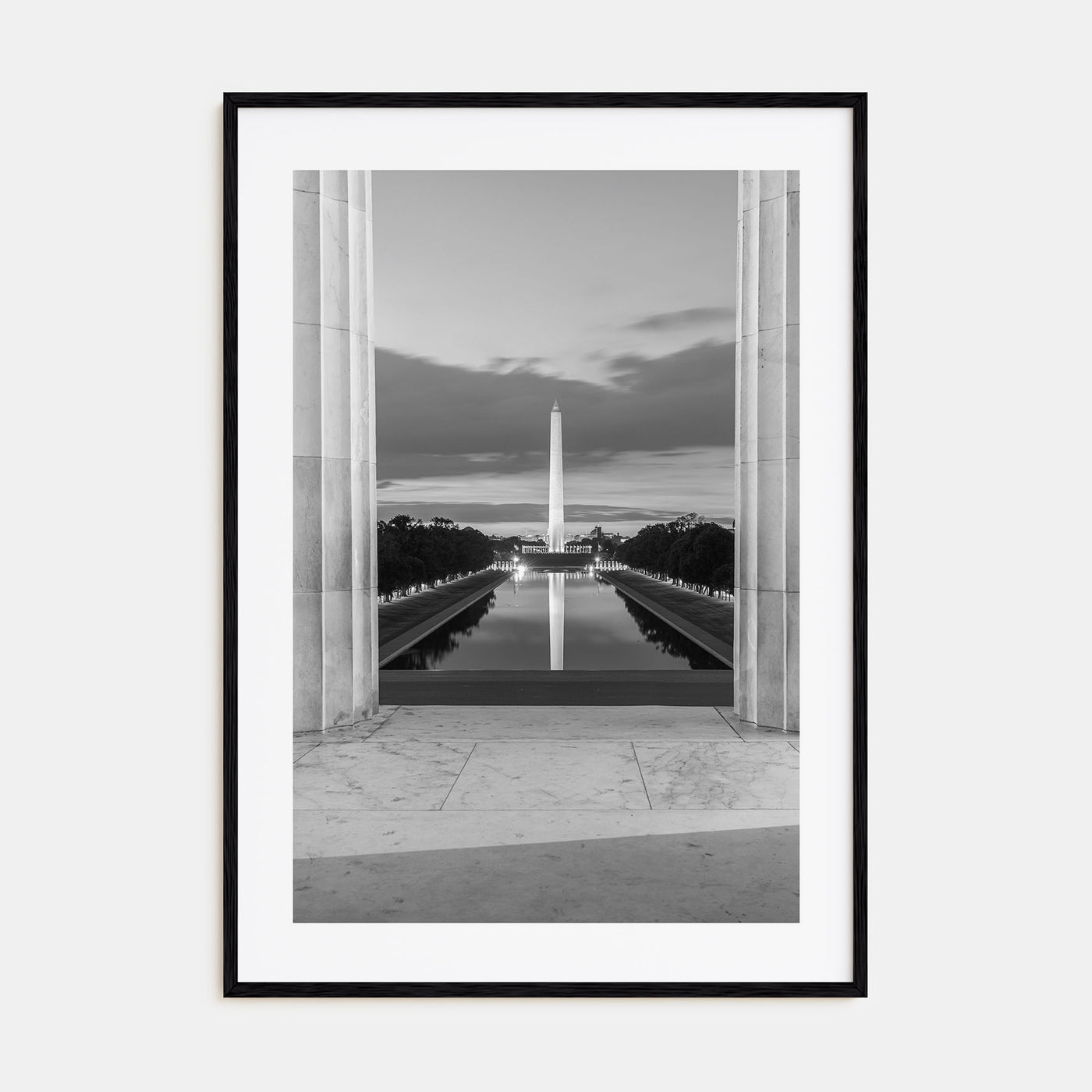 Washington, D.C. Photo B&W No 2 Poster
