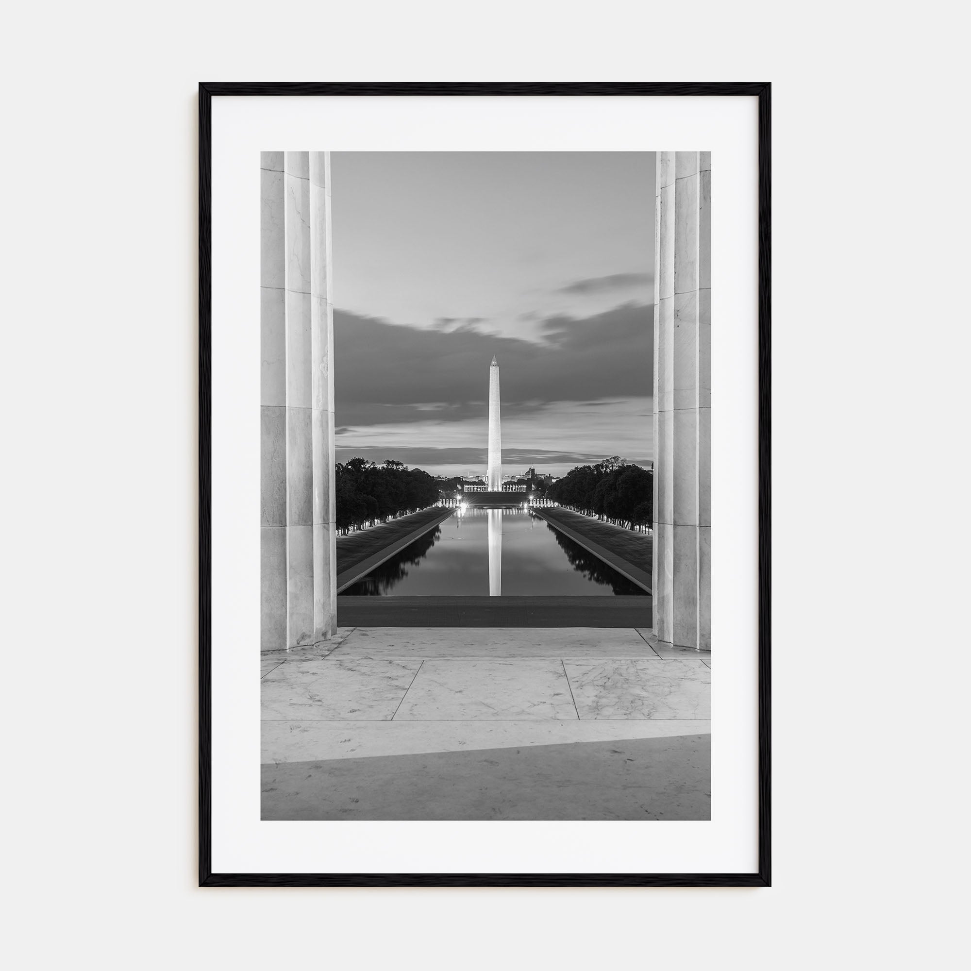 Washington, D.C. Photo B&W No 2 Poster