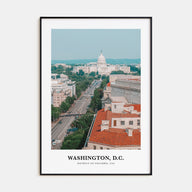 Washington, D.C. Portrait Color No 2 Poster