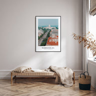 Washington, D.C. Portrait Color No 2 Poster