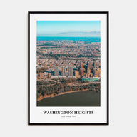 Washington Heights Portrait Color Poster
