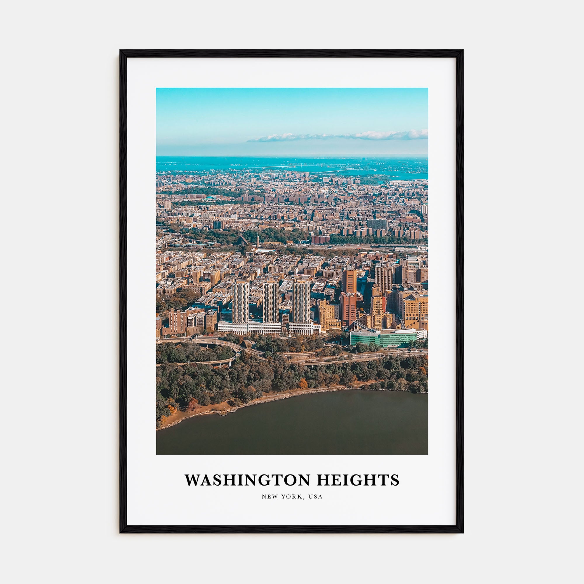 Washington Heights Portrait Color Poster