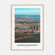 Washington Heights Portrait Color Poster