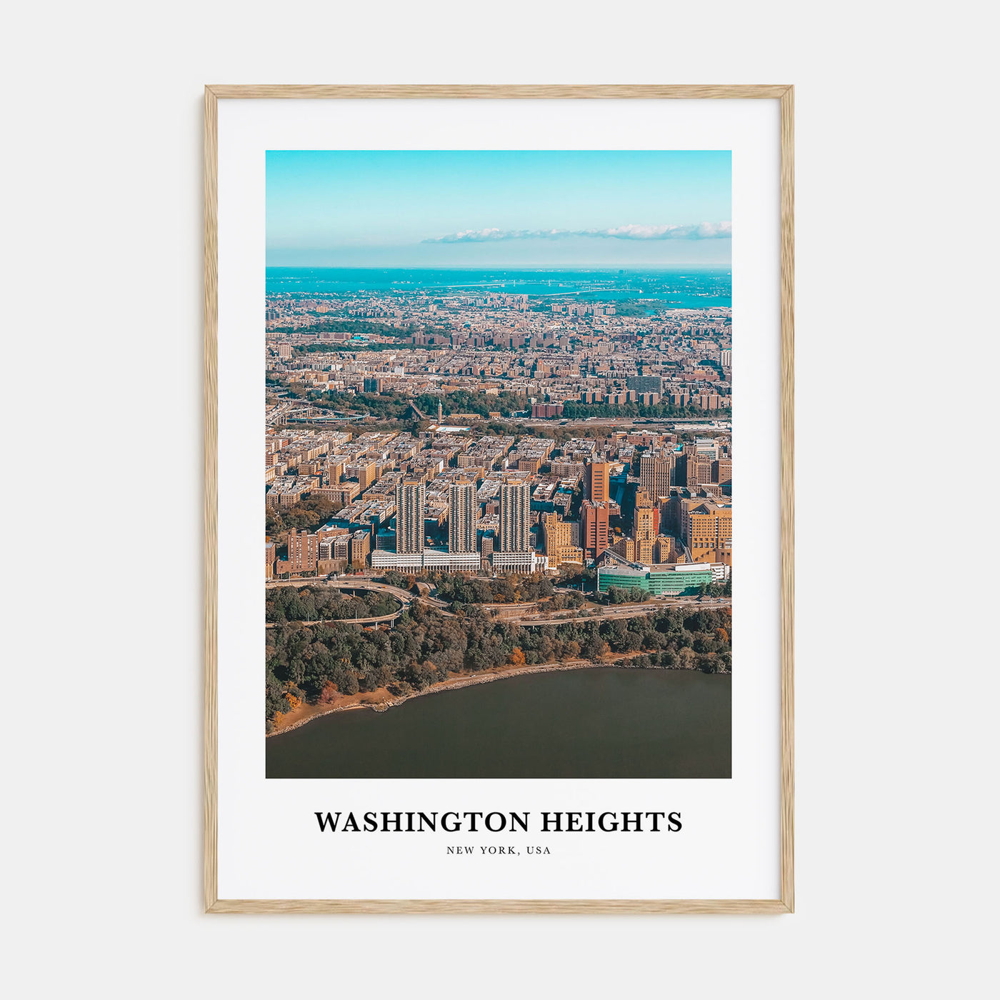 Washington Heights Portrait Color Poster