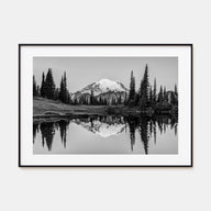 Washington (State) Landscape B&W No 1 Poster