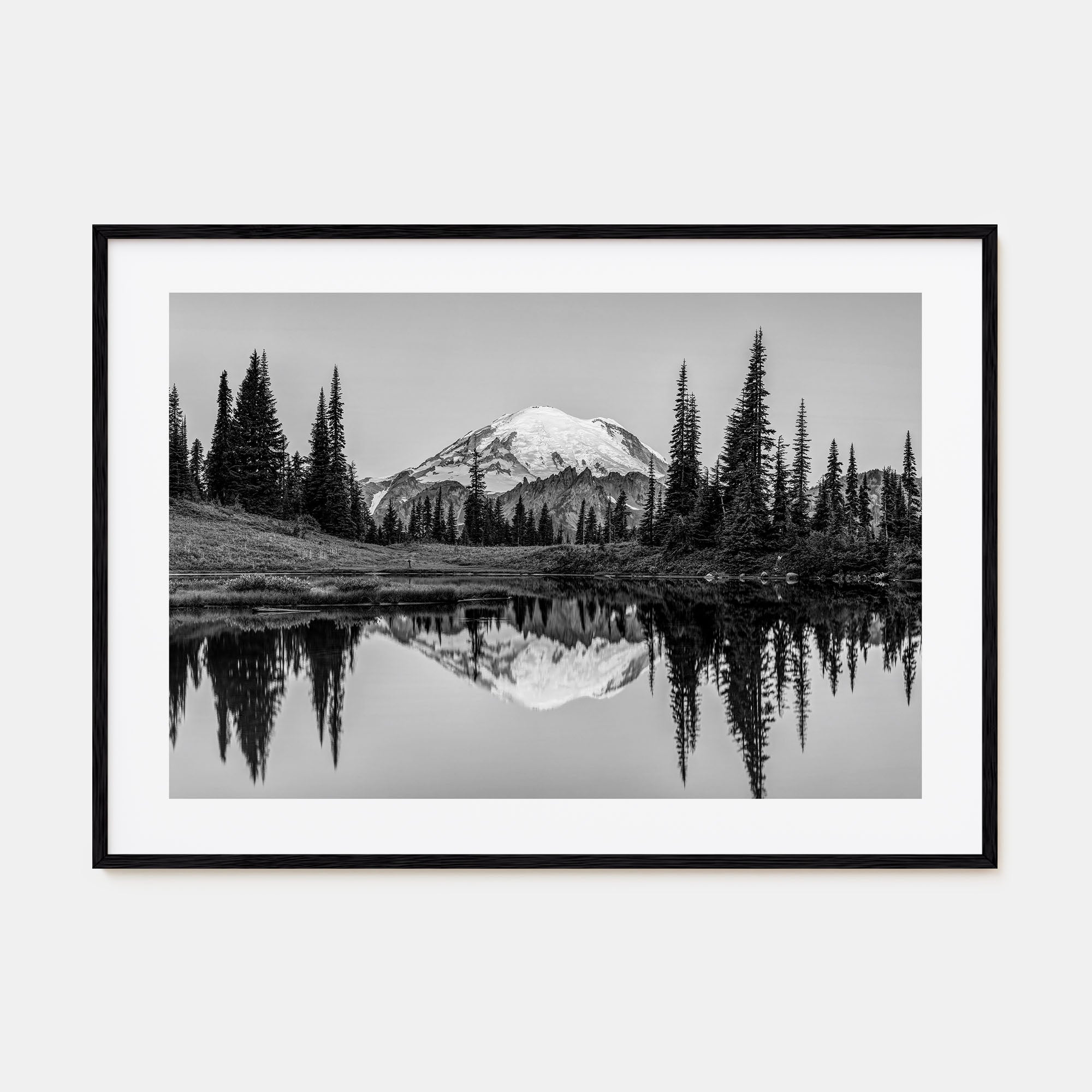 Washington (State) Landscape B&W No 1 Poster
