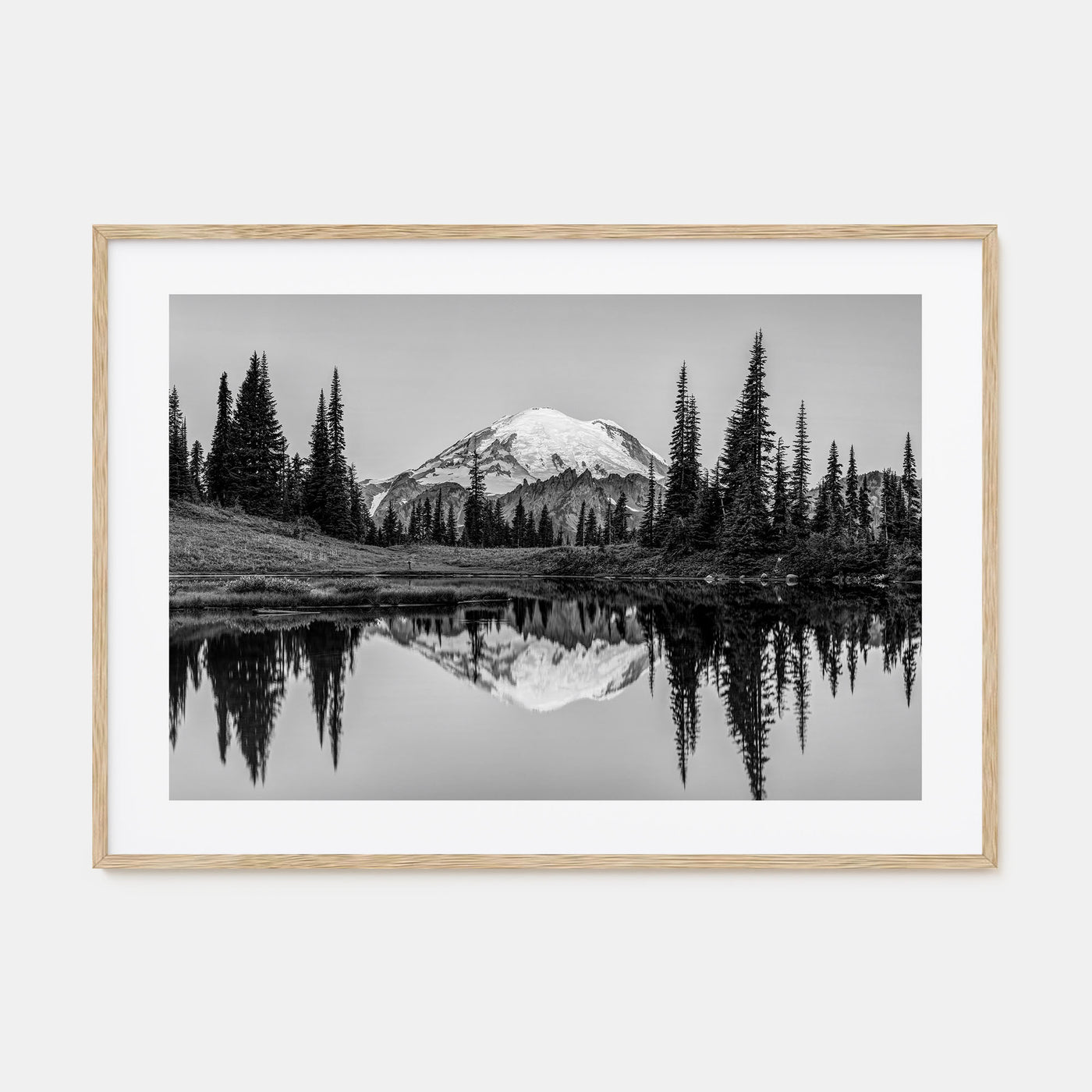 Washington (State) Landscape B&W No 1 Poster