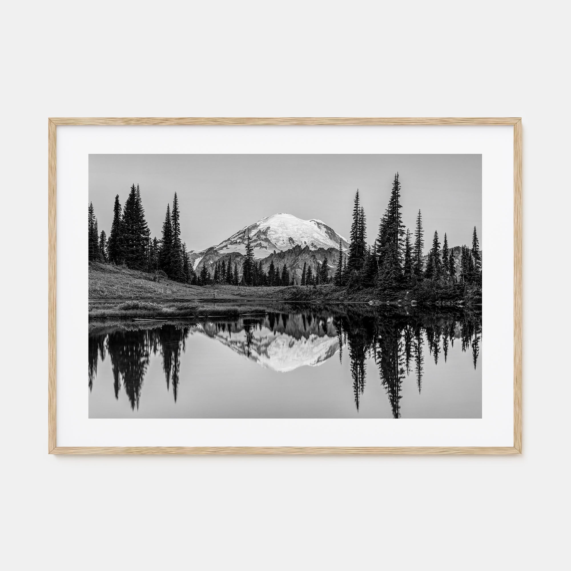 Washington (State) Landscape B&W No 1 Poster