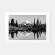 Washington (State) Landscape B&W No 1 Poster