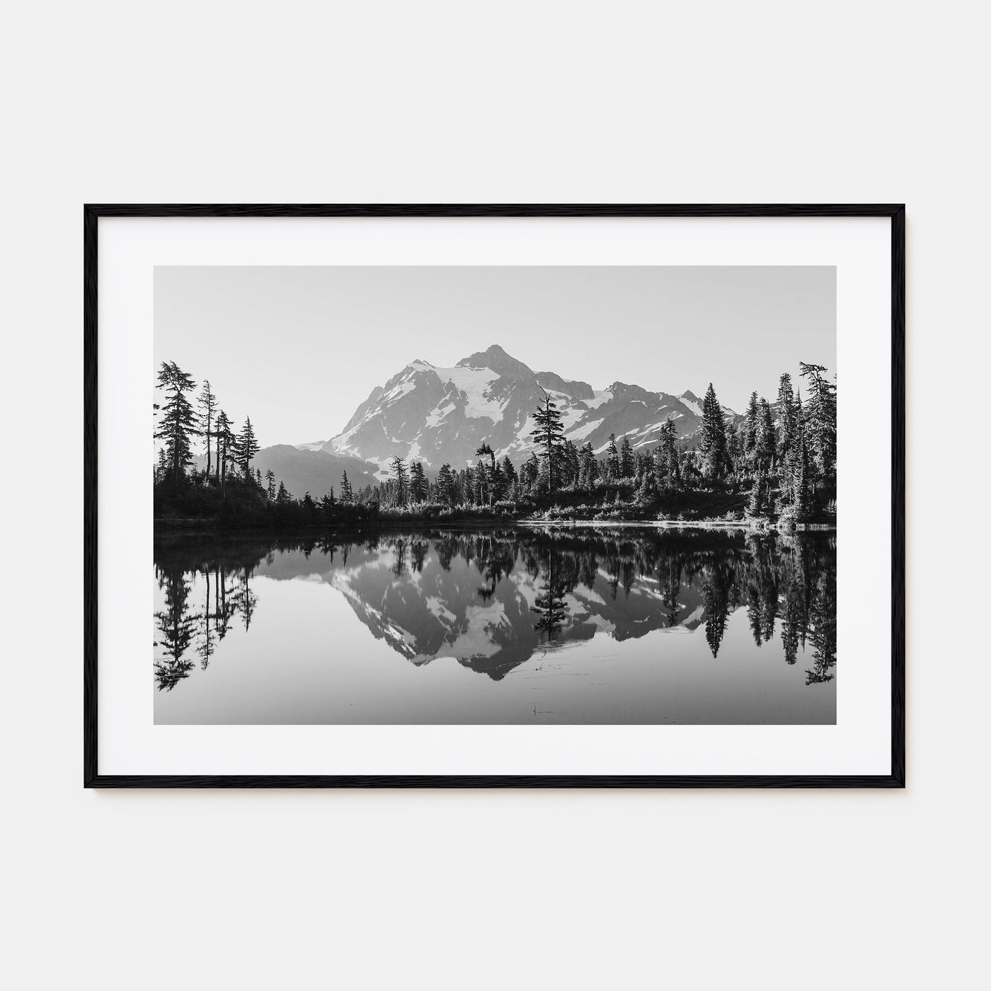 Washington (State) Landscape B&W No 2 Poster