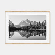 Washington (State) Landscape B&W No 2 Poster