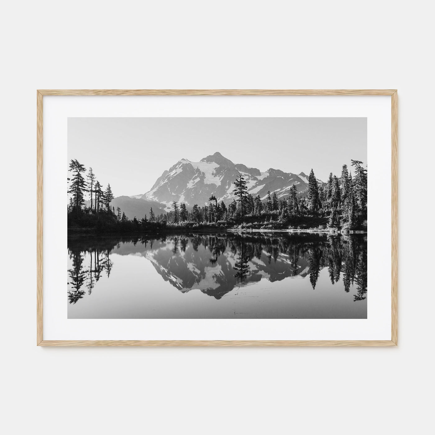 Washington (State) Landscape B&W No 2 Poster