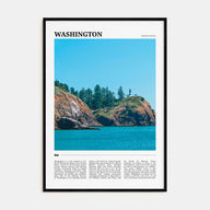 Washington (State) Travel Color Poster