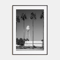 Water Tower Photo B&W No 2 Poster